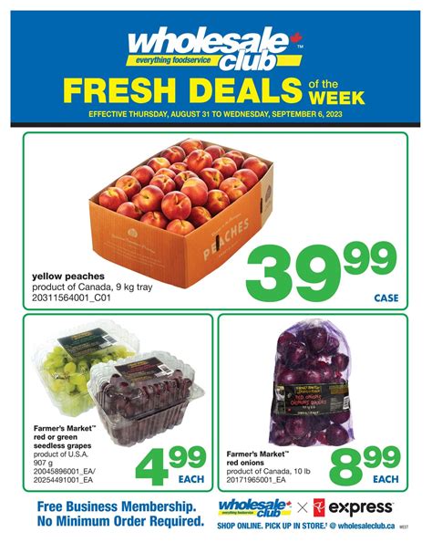 Weekly Wholesale Deals .